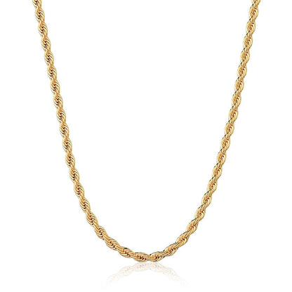 Colar banhado a ouro 18k